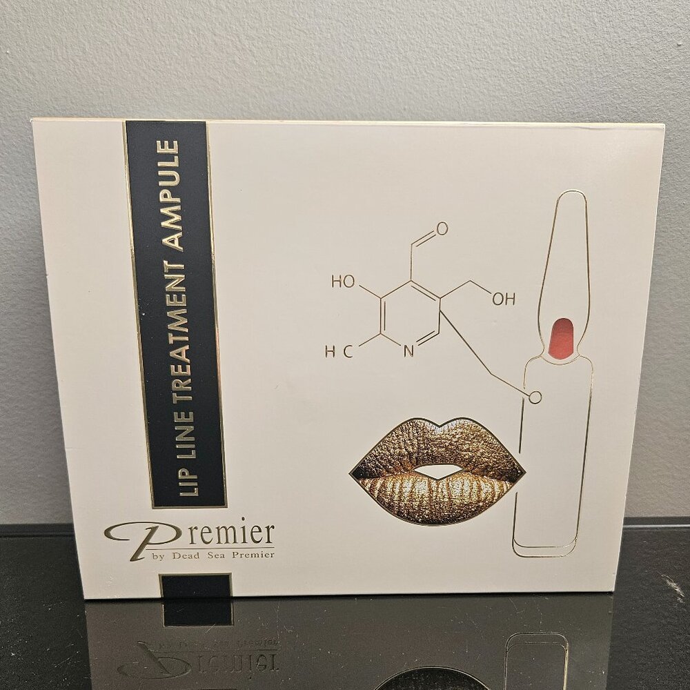 PREMIER DEAD SEA LIP LINE TREATMENT AMPULE-REDUCES WRINKLES & LINES AROUND MOUTH